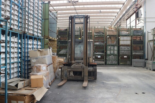 50#7125 Carrello elevatore diesel Fiat Om in vendita - foto 9