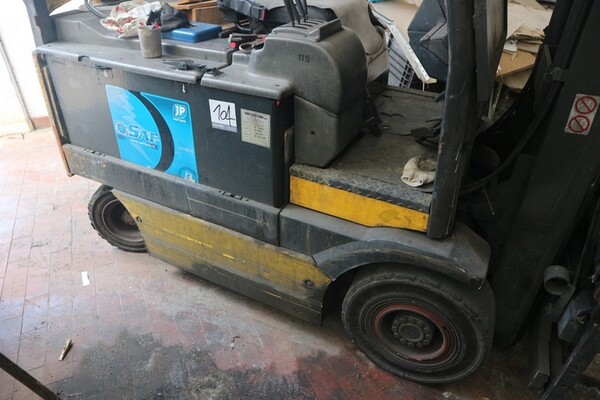 54#7125 Carrello elevatore elettrico Fiat Om in vendita - foto 6