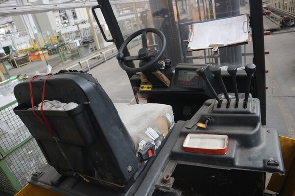 56#7125 Carrello elevatore elettrico Fiat Om in vendita - foto 4