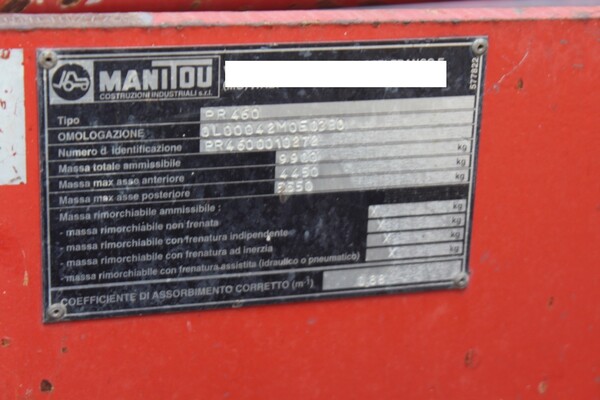 1#7133 Sollevatore telescopico Manitou in vendita - foto 12