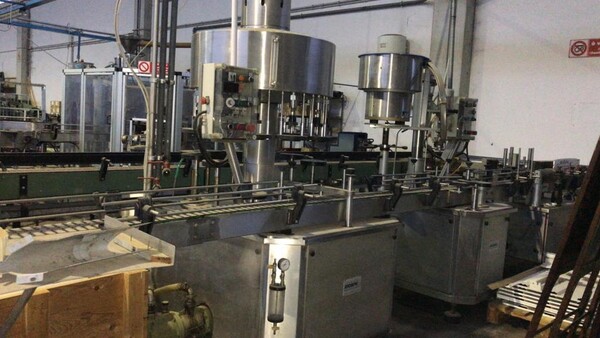 8#7145 Linea imbottigliatrice Enoberg in vendita - foto 2