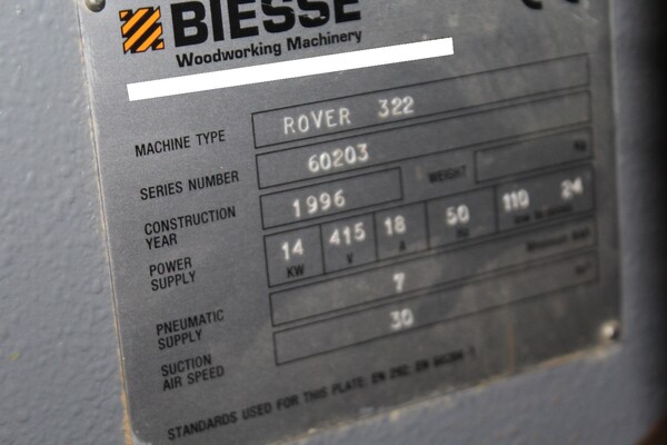 3#7151 Centro di lavoro Biesse in vendita - foto 5