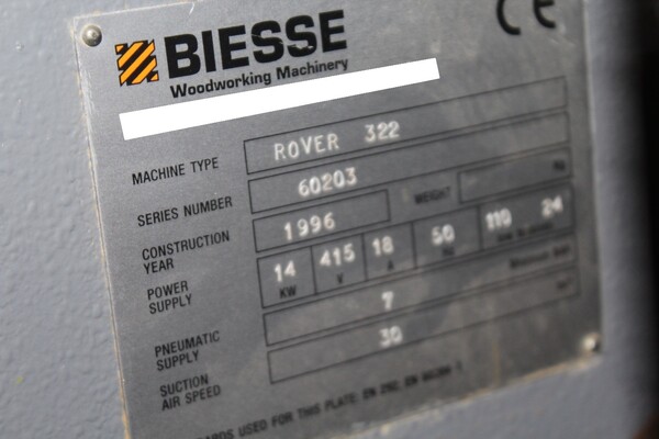 3#7151 Centro di lavoro Biesse in vendita - foto 6