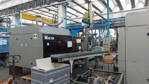 10#7165 Pressa iniezione BMB MC 350/2200 in vendita - foto 1