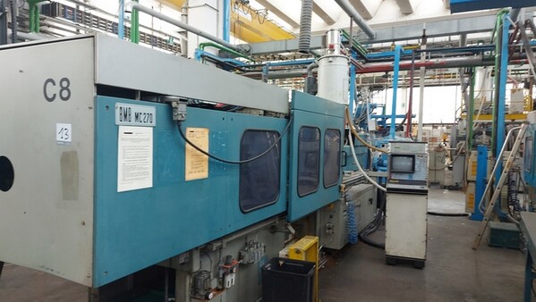 13#7165 Pressa a iniezione BMB MC270 in vendita - foto 3