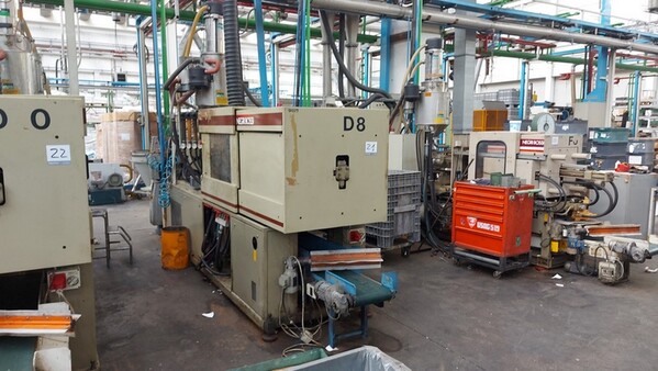 19#7165 Pressa iniezione Negri Bossi NB - 80 in vendita - foto 3