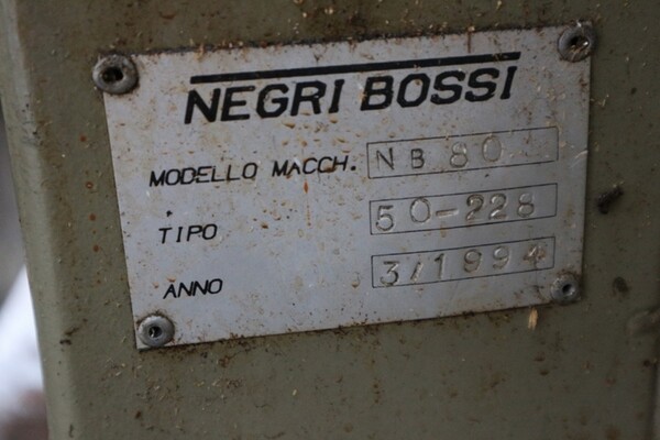 20#7165 Pressa iniezione Negri Bossi NB-80 in vendita - foto 2