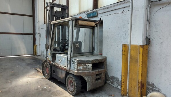 20#7172 Carrello elevatore Fiat Om DI40C in vendita - foto 4