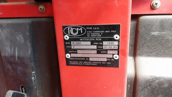 24#7172 Motoscopa RCM e lavapavimenti Comax in vendita - foto 4