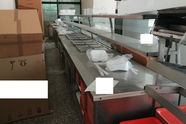 44#7177 Self - service linea di distribuzione pasti in vendita - foto 3