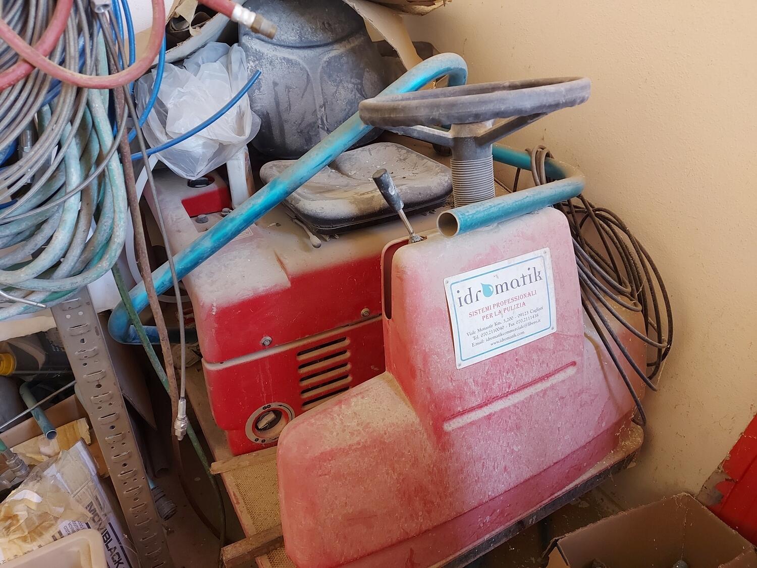 Lot Compressors and paint shop equipment