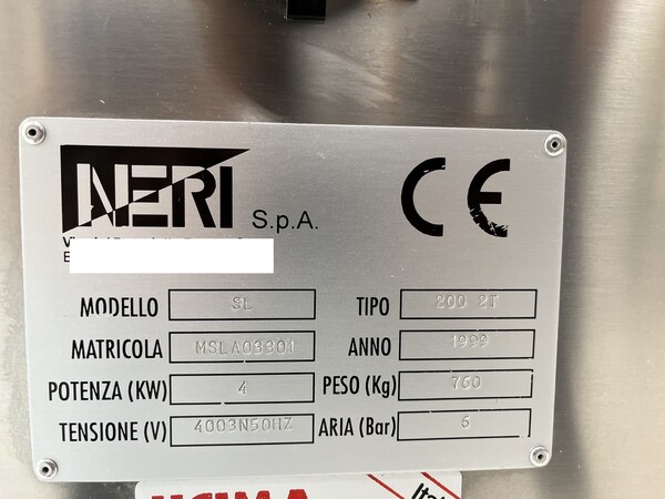 1#7204 Etichettatrice Neri in vendita - foto 2
