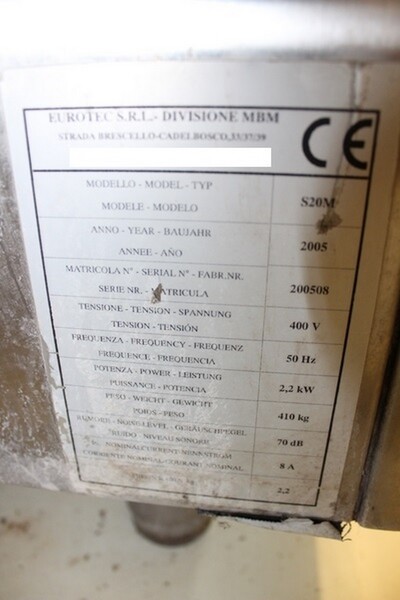 19#7210 Abbattitore Eurotec-Mbm in vendita - foto 7