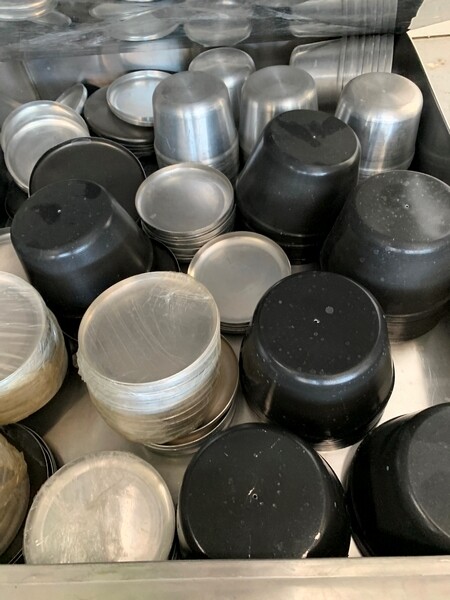 43#7210 Stampi coppette in alluminio e cassette in acciaio in vendita - foto 11