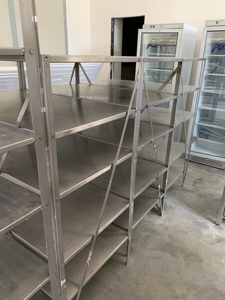 48#7210 Scaffalature in acciaio in vendita - foto 2