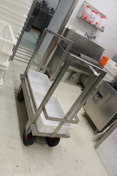 49#7210 Carrello in acciaio inox in vendita - foto 4