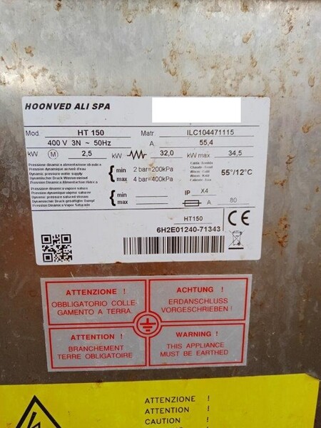 2#7212 Lavapiatti a traino Hoonved in vendita - foto 4