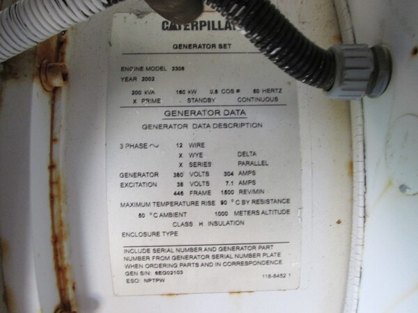 9#7214 Gruppo elettrogeno Caterpillar in vendita - foto 12