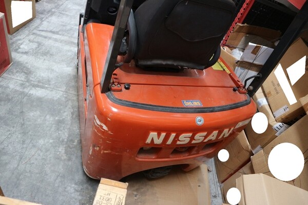 12#7236 Carrello elevatore elettrico Nissan Compac 15 in vendita - foto 5