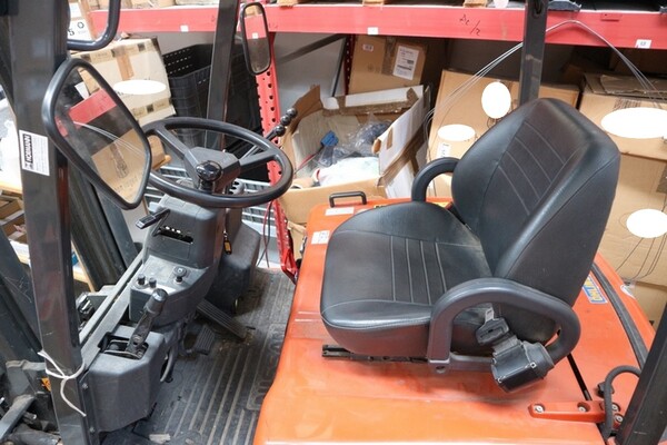 12#7236 Carrello elevatore elettrico Nissan Compac 15 in vendita - foto 6