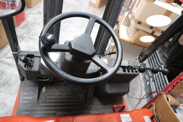 12#7236 Carrello elevatore elettrico Nissan Compac 15 in vendita - foto 7