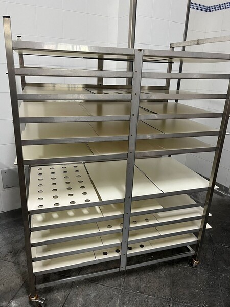5#7248 Carrelli acciaio inox in vendita - foto 1