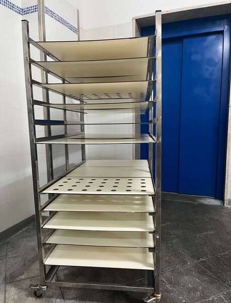 5#7248 Carrelli acciaio inox in vendita - foto 3