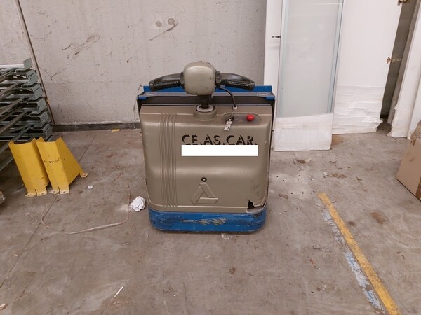 3#7249 Banco lavoro in legno e transpallet in vendita - foto 8