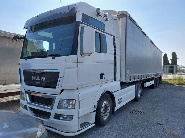 1#7258 Autocarro Man con semirimorchio Krone in vendita - foto 2