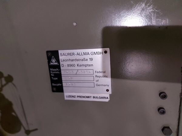 6#7280 Macchine per fuso cavo  Allma Saurer Gmbh in vendita - foto 7