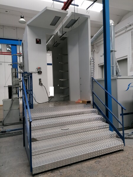 1#7289 Cabina di verniciatura Nordson in vendita - foto 1