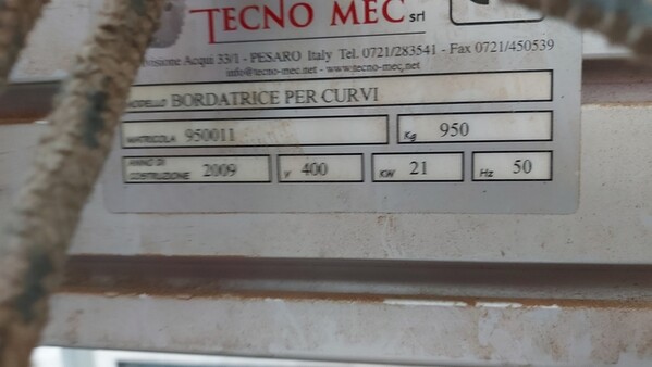 9#7303 Bordatrice Tecno Mec in vendita - foto 2
