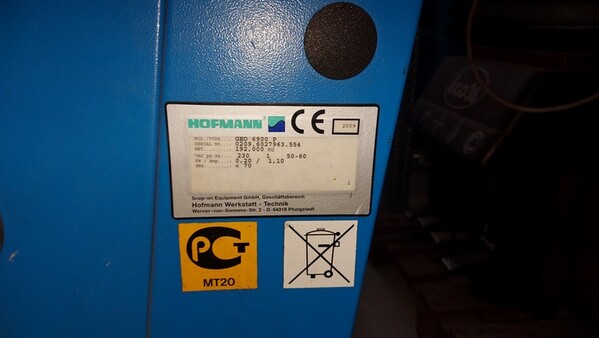 8#7304 Apparecchiatura smontagomme in vendita - foto 4