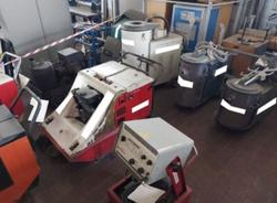 Turbine compressori attrezzature varie e Banco a pantografo - Lotto 8 (Asta 7319)