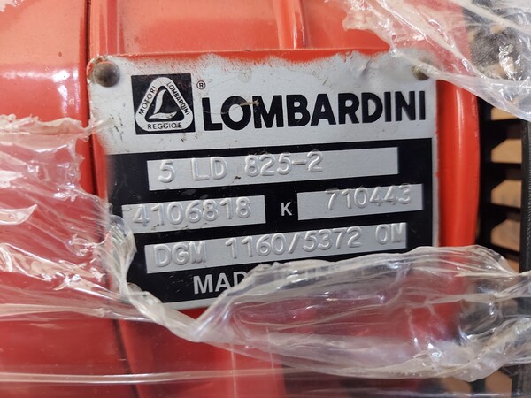 30#7333 Motosaldatrice Generators e blocco motore Lombardini in vendita - foto 20