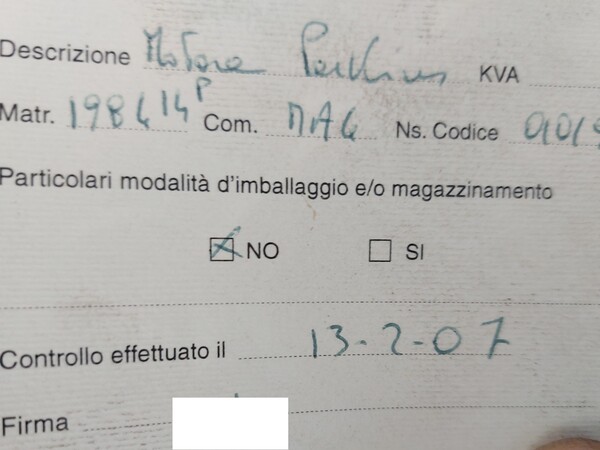 36#7333 Blocchi motore Perkins in vendita - foto 3
