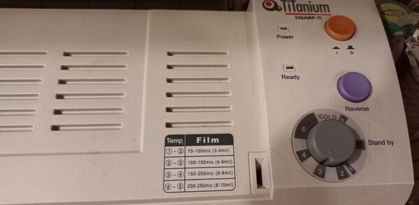 14#7334 Plastificatrice Titanium in vendita - foto 3