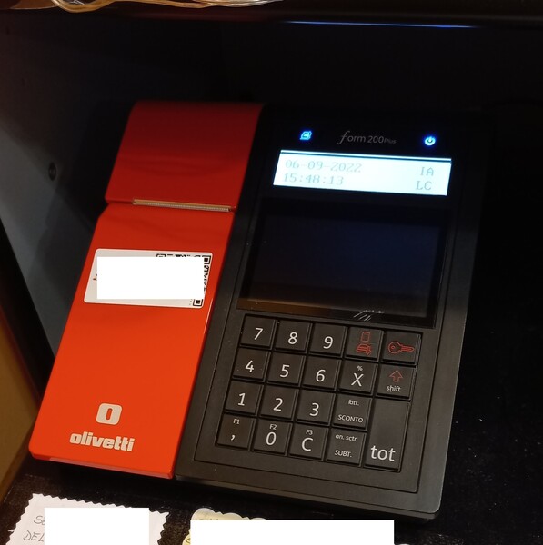 18#7334 Registratore di cassa Olivetti in vendita - foto 2