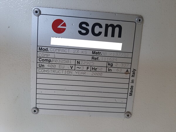 3#7335 Scorniciatrice SCM in vendita - foto 2