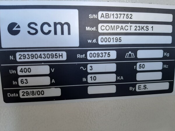 3#7335 Scorniciatrice SCM in vendita - foto 12