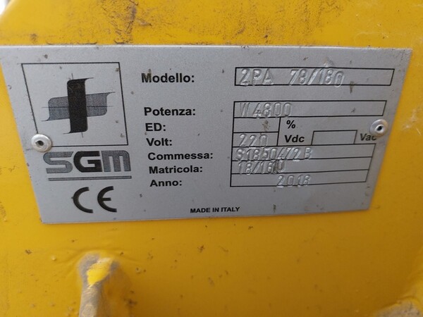 2#7337 Traversa fissa SGM completa di accessori in vendita - foto 5