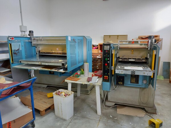 1#7341 Pressa doratrice elettronica RFS CO.MEC ST 120/60 in vendita - foto 1