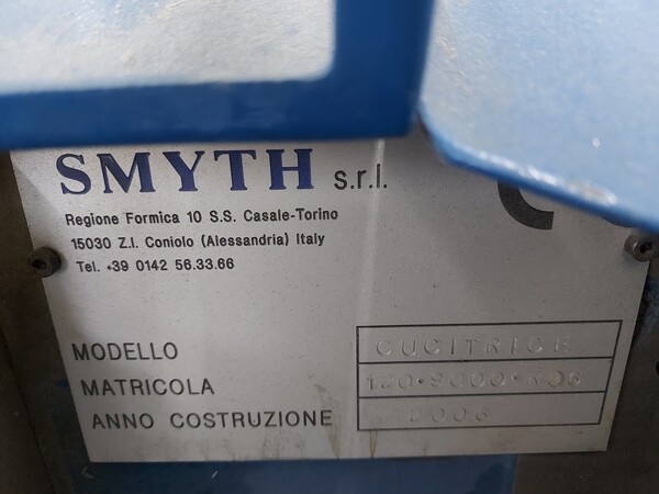 11#7341 Cucitrice a filo per libri Smyth in vendita - foto 3