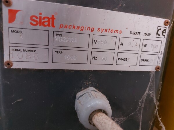 36#7341 Fasciapallet Siat WS220A in vendita - foto 4