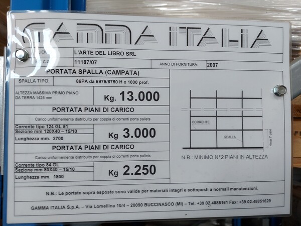 43#7341 Impianto di magazzino meccanizzato in vendita - foto 3