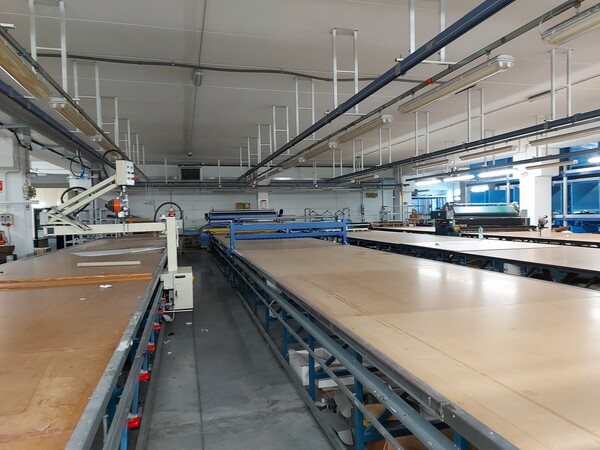 58#7345 Tavoli per stesura tessuto in vendita - foto 7
