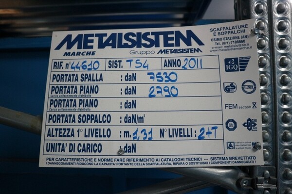 93#7345 Scaffalatura in vendita - foto 14