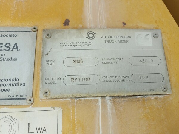 1#7383 Autobetoniera Astra in vendita - foto 7