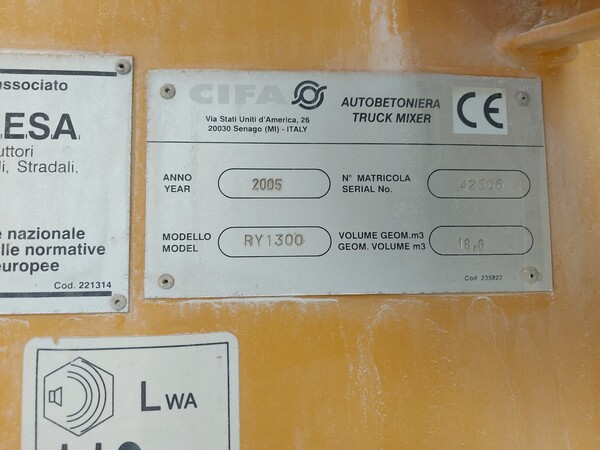 5#7383 Autobetoniera Man in vendita - foto 9