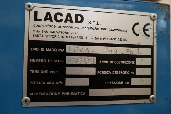 1#7389 Attrezzatura ed accessori per calzaturificio in vendita - foto 22